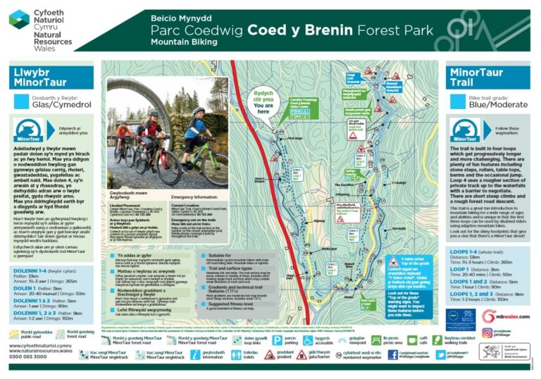 Coed Y Brenin - Structured introduction of risk for Mountain Bikers ...